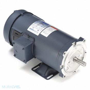 LEESON DC Motor 1 HP 1750 rpm 180V DC 56C TEFC, 48ZG66