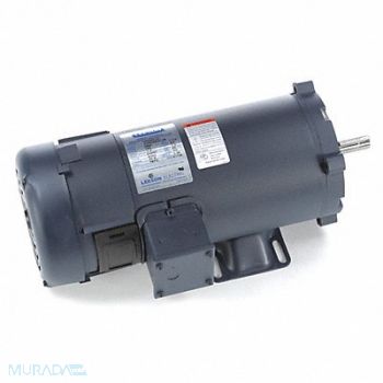 LEESON DC Motor 1 1/2 HP 2500 rpm 180V 56C TEFC, 48ZG72
