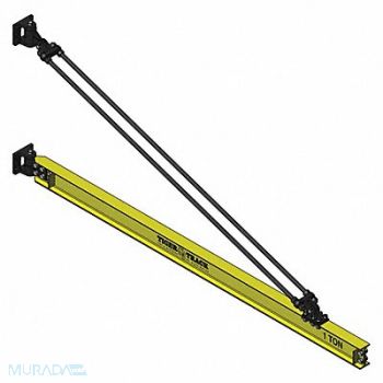 HARRINGTON Jib Crane Reach 14 ft 1100 lb Manual, 48ZG93