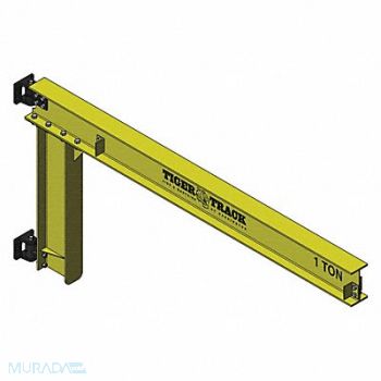 HARRINGTON Jib Crane Reach 10 ft 550 lb, 48ZH03