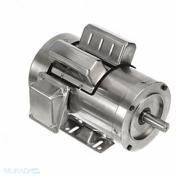 LEESON Washdown Motor 2 HP 3450 145TC 115/230V, 48ZH53