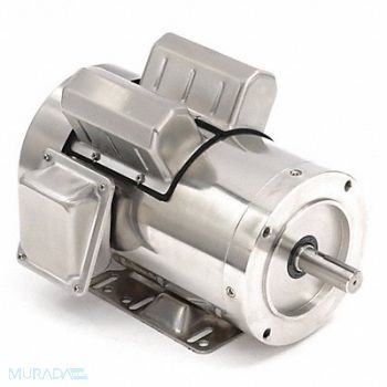 LEESON Washdown Motor 2 HP 1725 145TC 115/230V, 48ZH54