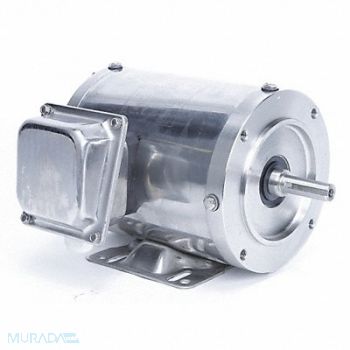 LEESON Motor 3/4 HP 3450 56C 208-230/460V, 48ZH66