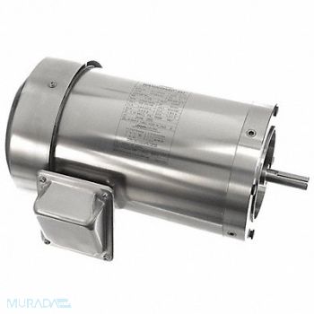 LEESON Motor 1 HP 1750 56C 208-230/460V, 48ZH71