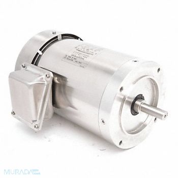 LEESON Motor 2 HP 1750 56C 208-230/460V, 48ZH76