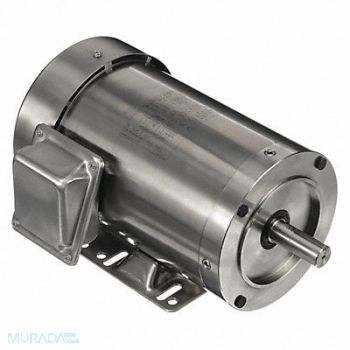 LEESON Motor 1 HP 1750 143TC 208-230/460V, 48ZH81