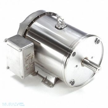 LEESON Washdown Motor 5 HP 3515 184TC 230/460V, 48ZH94