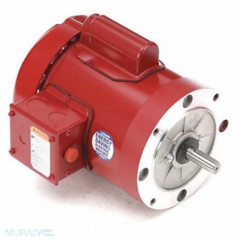 LEESON General Purpose Farm Duty Motor 1/3 HP, 48ZJ50