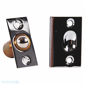 IVES Ball Catch Flush Chrome 1-3/8 in.L, 48ZR14