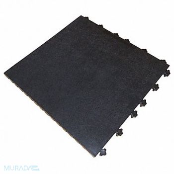 SAFE-FLEX Antifatigue Mat Black 5 lb Weight PK10, 48ZU31