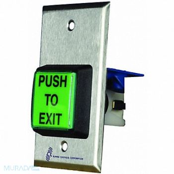 ALARM CONTROLS Push Button 5 in H w/SPDT Switch, 48ZW54