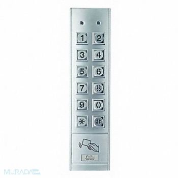 ALARM CONTROLS Access Keypad w/12 Button Keypad, 48ZW67