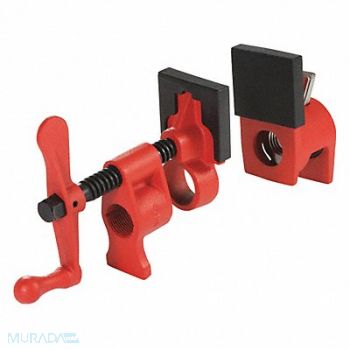 BESSEY Pipe Clamp Cast Iron 3/4 in Bar Size, 48ZY81