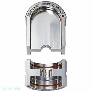 MILWAUKEE Crimping Die U Style 12 tons 2 AWG, 53RG15