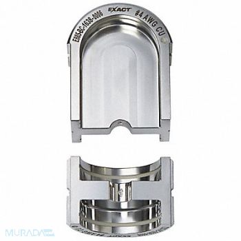 MILWAUKEE Crimping Die U Style 12 tons 4 AWG, 53RG17