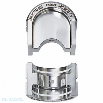 MILWAUKEE Crimping Die U Style 12 tons 300 kcmil, 53RG33