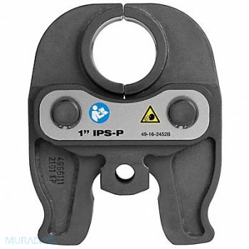 MILWAUKEE Press Jaw Black Iron SS 1 in Pipe, 788WH9