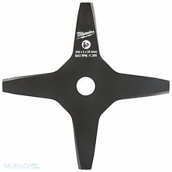 MILWAUKEE Brush Cutter Blade 9 Dia 9 L, 795CM6