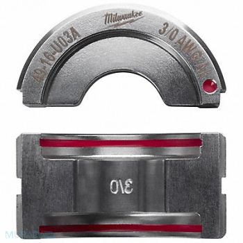 MILWAUKEE Crimping Die U Style 6 tons, 45FD84