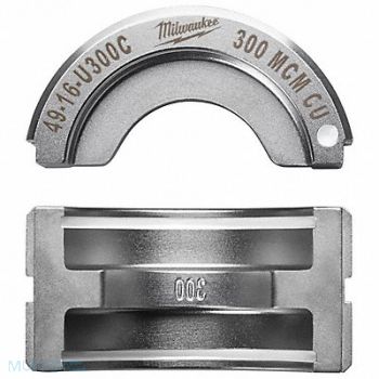 MILWAUKEE Crimping Die U Style 6 tons 300 kcmil, 45FD99