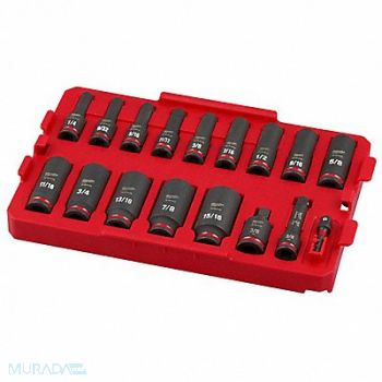 MILWAUKEE SAE IMP SCKT SET TY, 798KY1
