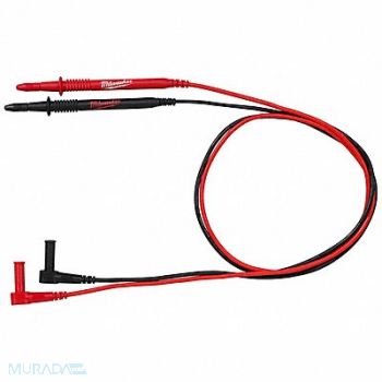 MILWAUKEE Test Leads 55 L Black/Red 1000VAC PR, 6JHW4