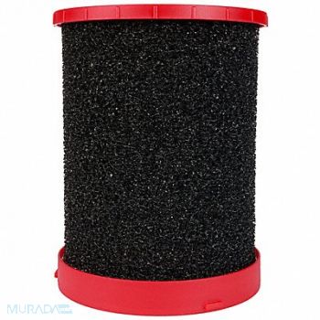 MILWAUKEE Vacuum Wet Filter Material Foam 6 7/16 L, 793L57