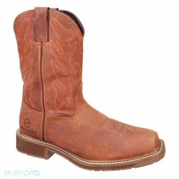 DOUBLE H BOOTS Wellington Boot 12 D Brown Composite PR, 490P56