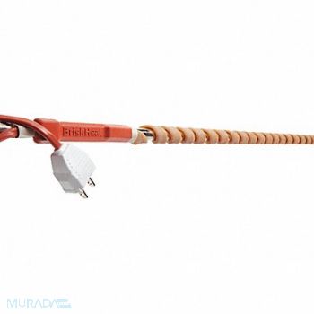 BRISKHEAT Heating Tape 125 ft L 1/2 W Silicone, 490T34