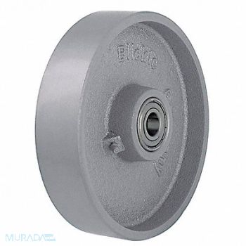 GRAINGER APPROVED Iron Tread Wheel 9-13/16 3085 lb., 490U94