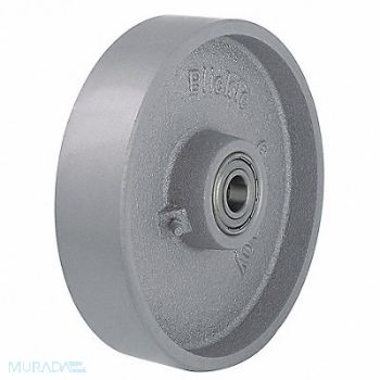 GRAINGER APPROVED Iron Tread Wheel 9-13/16 3085 lb., 490U95