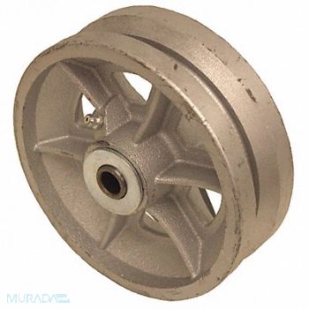 GRAINGER APPROVED Iron Tread Wheel 6 1000 lb., 490V02