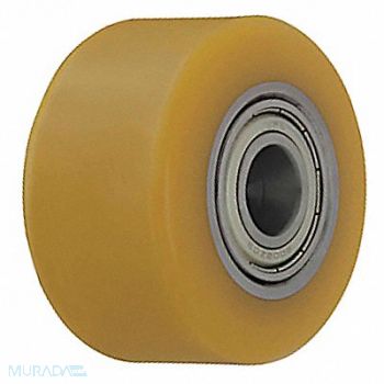 GRAINGER APPROVED PUR Tread on Steel Core Wheel, 490V11