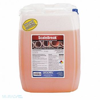 GOODWAY Descaling Solution Orange 5 gal Jug, 490W72