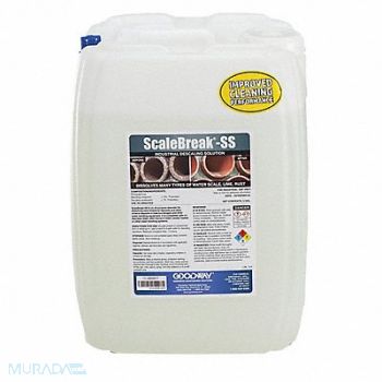 GOODWAY Descaling Solution Clear 5 gal Jug, 490W77