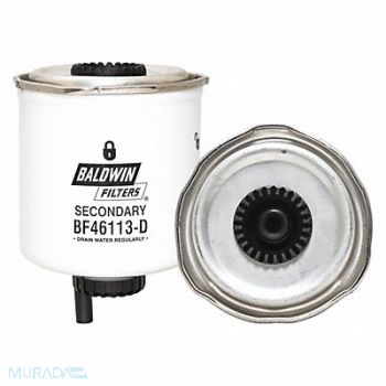BALDWIN FILTERS Fuel Filter Element Only 4-15/32 L, 490W90