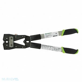 GREENLEE Crimper Uninsulated 1 to 250 KCMIL Cap., 490Z05