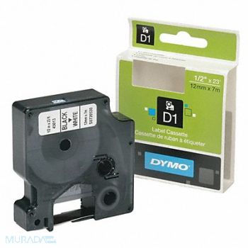 ABILITY ONE Label Tape Cartridge 24 ft L White EA1, 490Z47