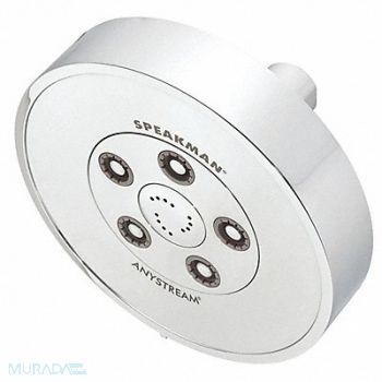 SPEAKMAN Shower Head Flat Circle 1.75 gpm, 490Z63