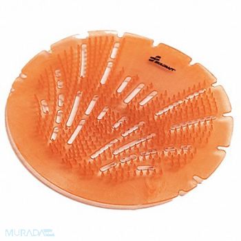 ABILITY ONE Urinal Screen Round Orange 45 g PK10, 490Z77