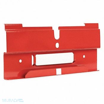 MASTER LOCK Mount Bracket SS 1 H Red, 491G30