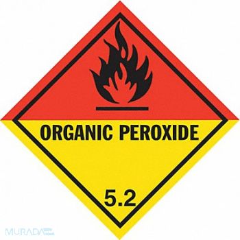 J.J. KELLER DOT Container Label 4 Label W PK500, 491G47