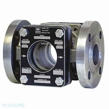 ARCHON INDUSTRIES INC. Sight Flow Indicator 7-7/8 L 2 Pipe, 491H94