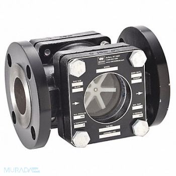 ARCHON INDUSTRIES INC. Sight Flow Indicator 7-7/8 L 2 Pipe, 491J01