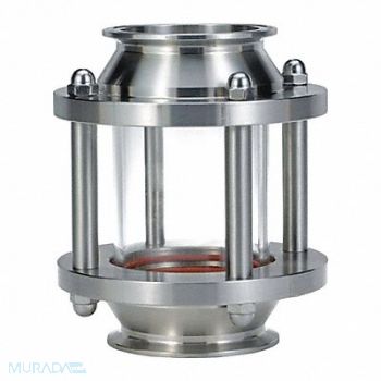 ARCHON INDUSTRIES INC. Sight Flow Indicator 5-1/2 L 2 Pipe, 491J05