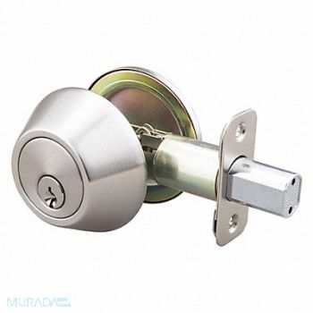 EZ-FLO Deadbolt Steel 2-3/8 or 2-3/4 Backset, 491T63