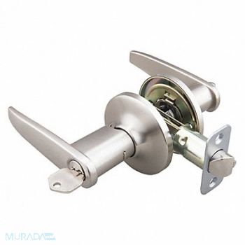 EZ-FLO Door Lever Lockset Mechanical Entrance, 491T93