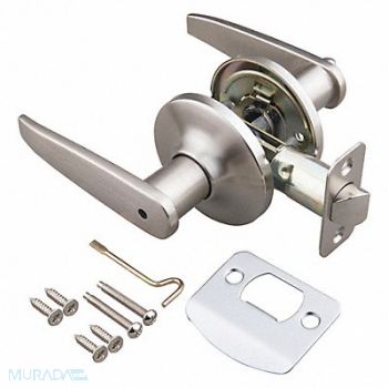 EZ-FLO Door Lever Lockset Mechanical Privacy, 491T95