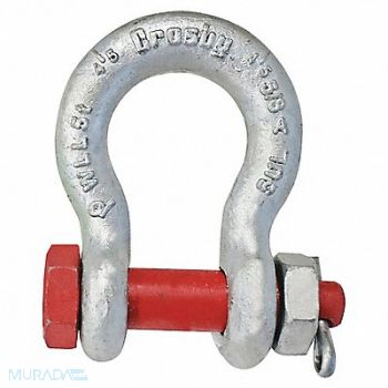 CROSBY Anchor Shackle 5/8 Body Sz Painted, 491W23