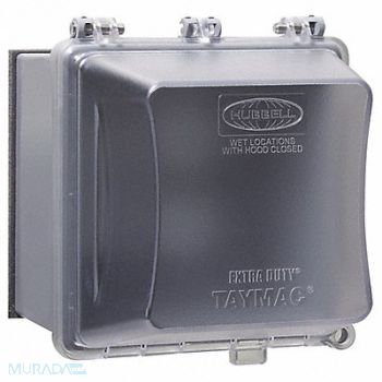 TAYMAC Weatherproof Cover Vertical GFCI 4-3/4, 491W42